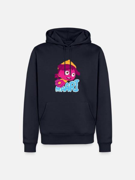 Maari - Abenteuer Am Riff Tintenfisch Maari - Männer Premium Bio Hoodie - Navy
