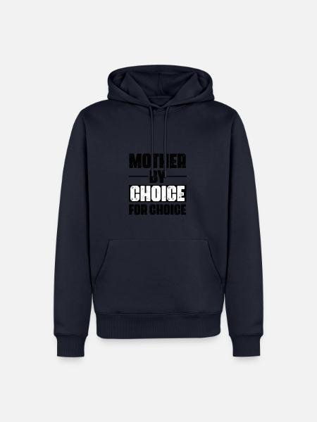 Mutter für Wahl durch Wahl - Männer Premium Bio Hoodie - Navy