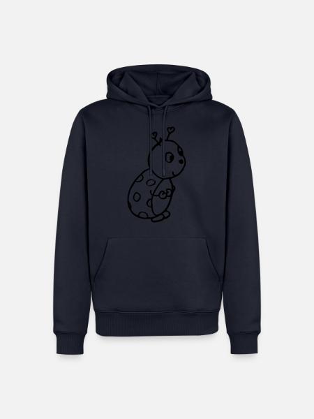 Ladybird - Männer Premium Bio Hoodie - Navy