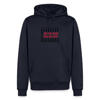 Politiker Luftpumpen Versager Bundesregierung - Männer Premium Bio Hoodie - Navy - Vorne - Nico (187cm)