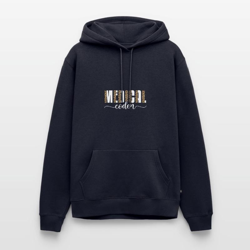 medical coder Design for a medical coder Men’s Premium Organic Hoodie