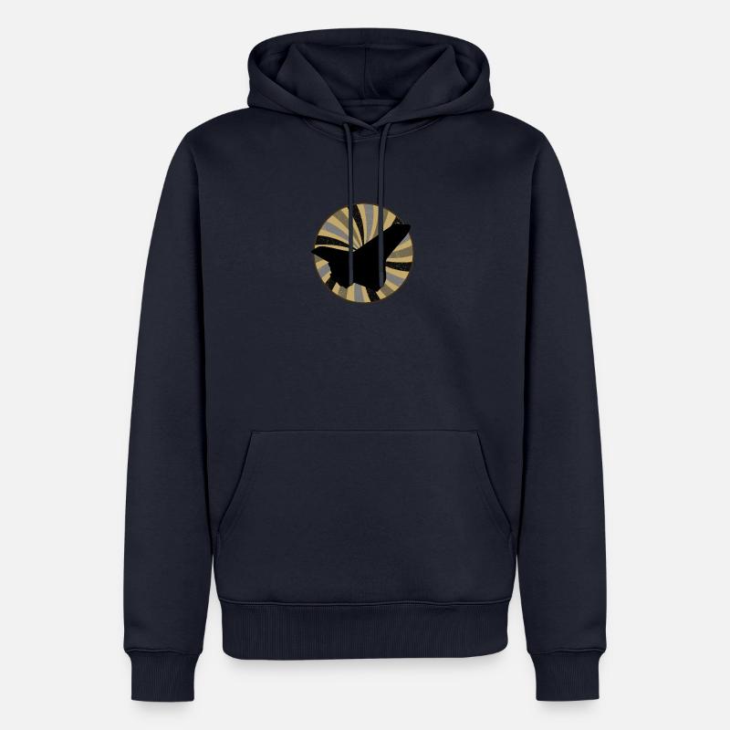 Pilot Pilot - Männer Premium Bio Hoodie - Navy