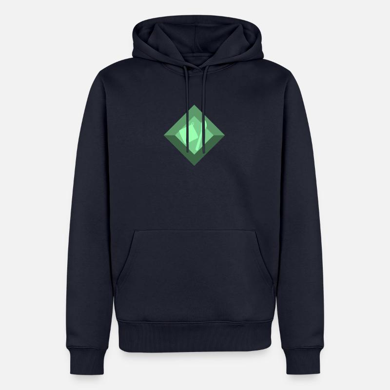 Backen Backwaren Backwaren - Männer Premium Bio Hoodie - Navy