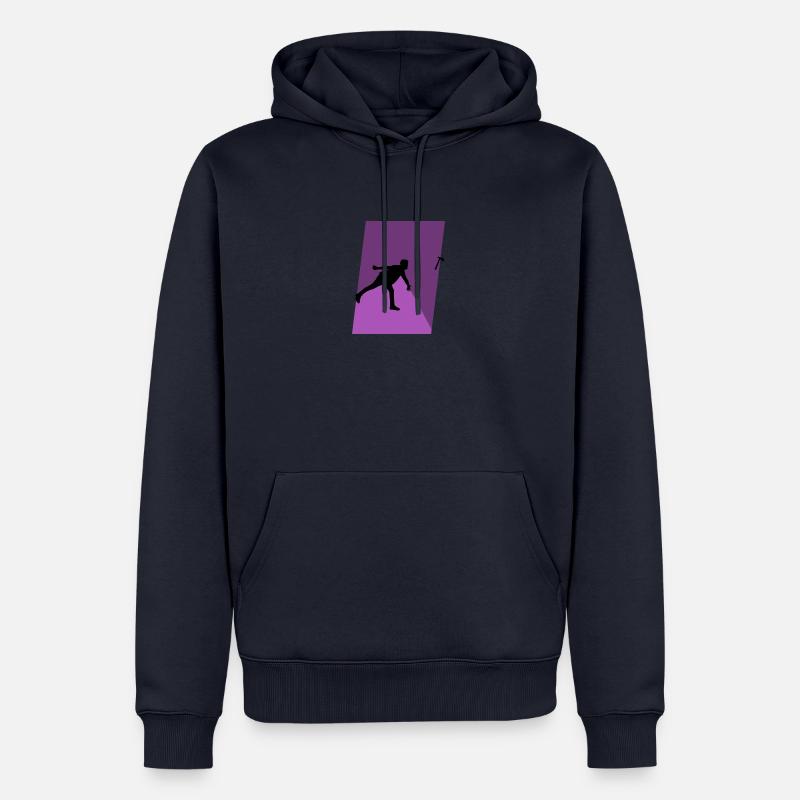 Axt Axe Throwing Axe Throwing - Männer Premium Bio Hoodie - Navy