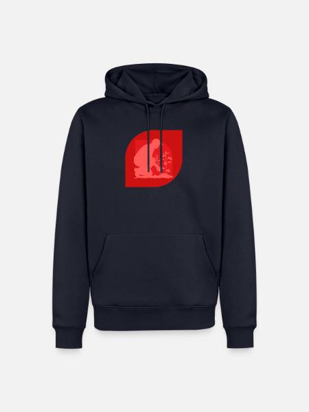 Gartenarbeit Gärtner Gärtnern - Männer Premium Bio Hoodie - Navy