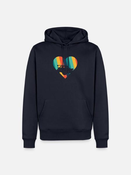 Auto Autocross Rennauto - Männer Premium Bio Hoodie - Navy