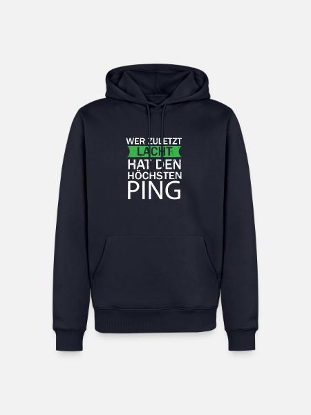 Gaming TShirt für Gamer und Nerds Geschenk - Männer Premium Bio Hoodie - Navy