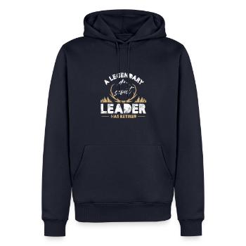 a legendary scout leader has retired Design - Men’s Premium Organic Hoodie - navy - Front - Nico (187cm)