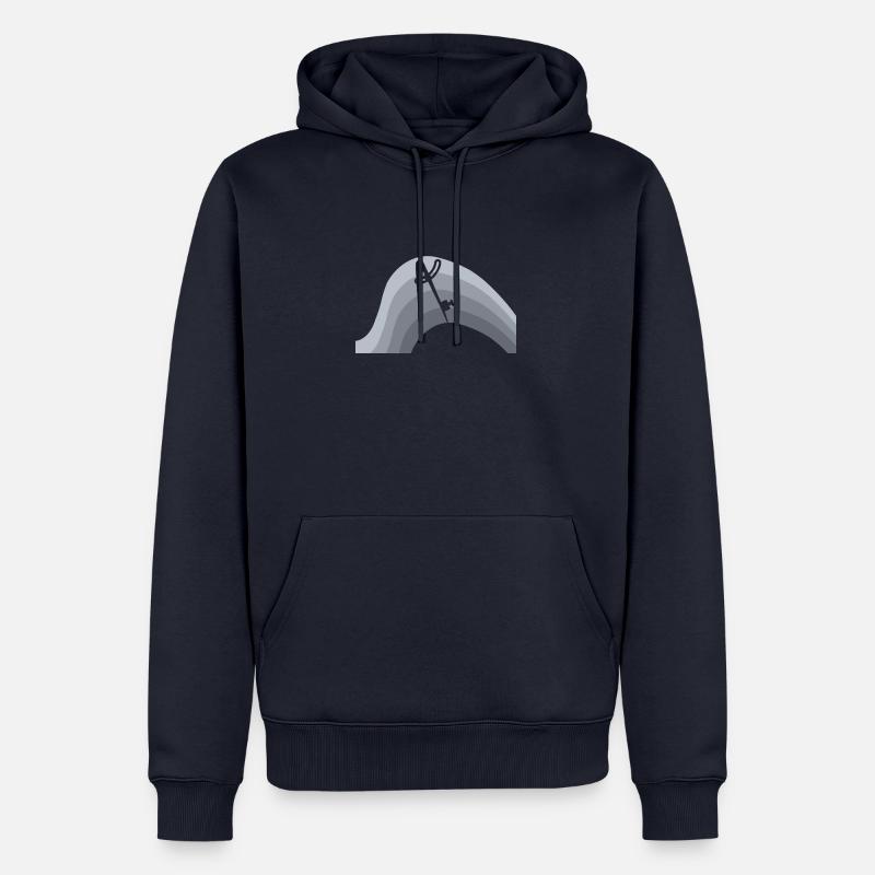 Architecture Ingénieur Conception Architecture - Sweat à capuche Premium bio Homme - bleu marine