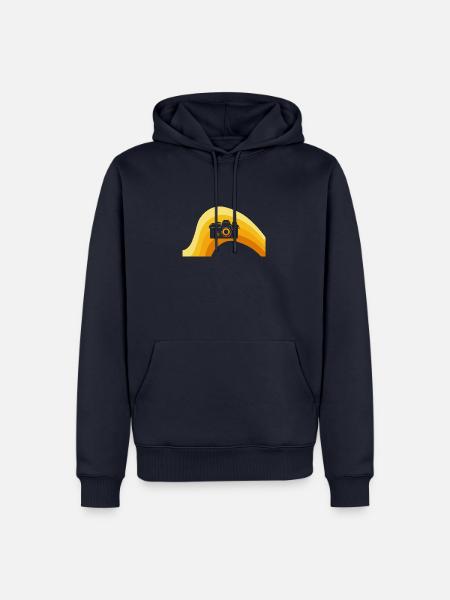 Fotografie Fotograf Spiegelreflex - Männer Premium Bio Hoodie - Navy