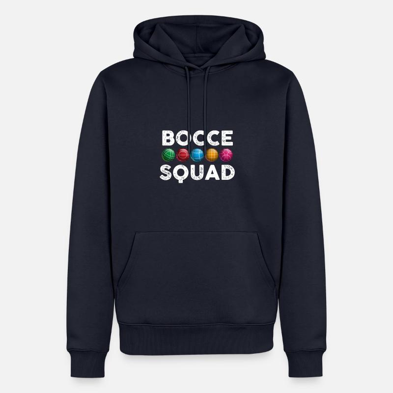 Bocce Squad | Bocce Ball - Männer Premium Bio Hoodie - Navy