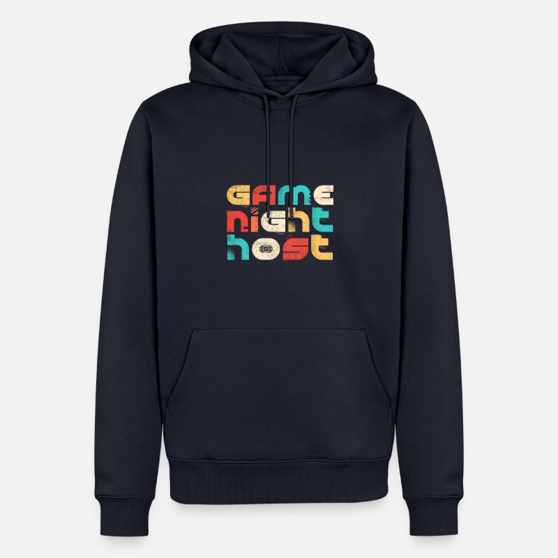 Gamenight Host - Männer Premium Bio Hoodie - Navy