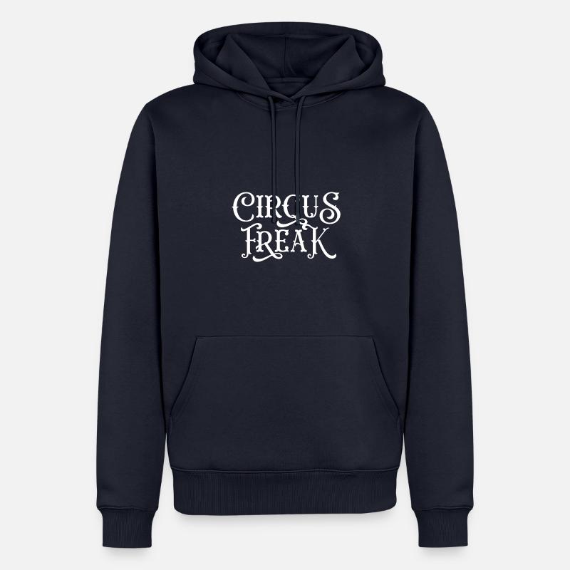 Monstre de cirque - Sweat à capuche Premium bio Homme - bleu marine