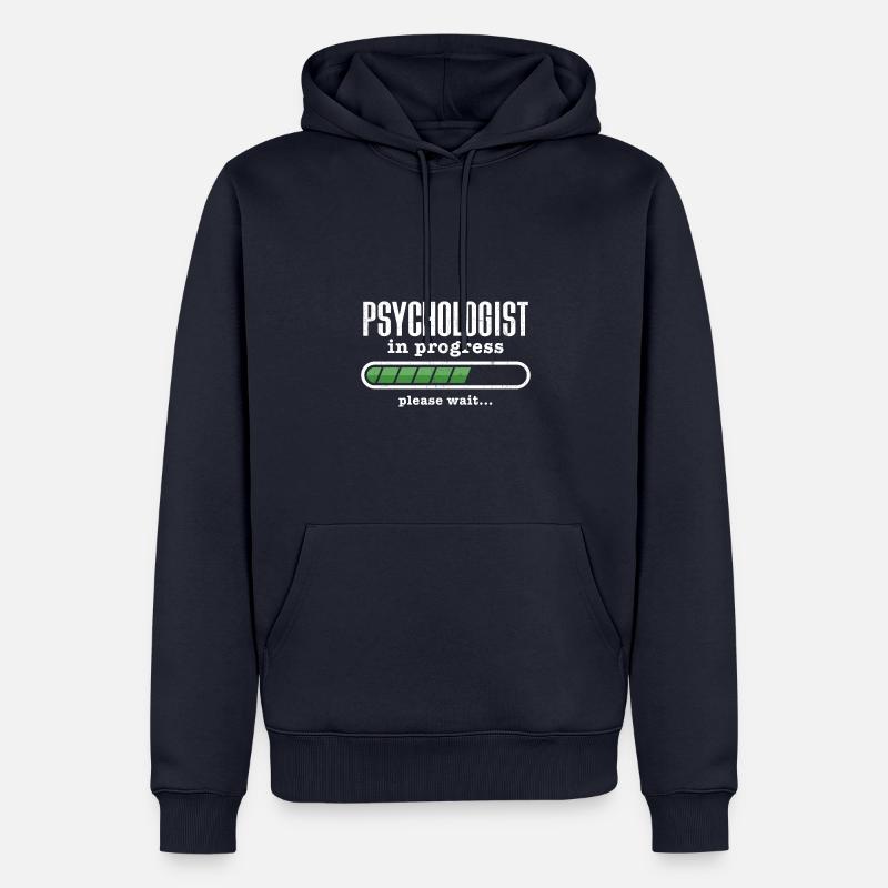 Psychologists In Progress - Männer Premium Bio Hoodie - Navy