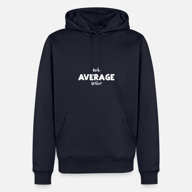 Nacho Average Griller - BBQ - Sweat à capuche Premium bio Homme - bleu marine