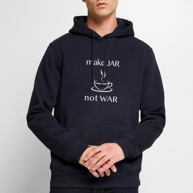 Make JAR not WAR - IT - Programmierer - Software Männer Premium Bio Hoodie