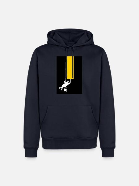 Fensterputzer - Männer Premium Bio Hoodie - Navy
