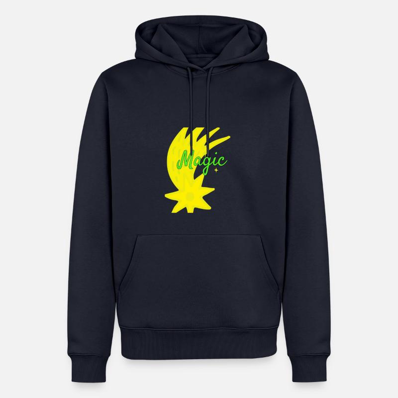 Magic Design - Männer Premium Bio Hoodie - Navy