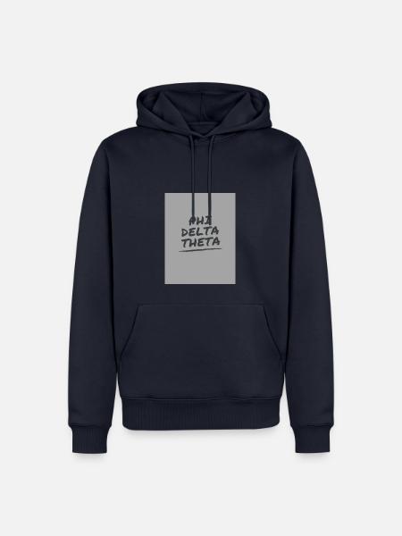 Delta - Männer Premium Bio Hoodie - Navy