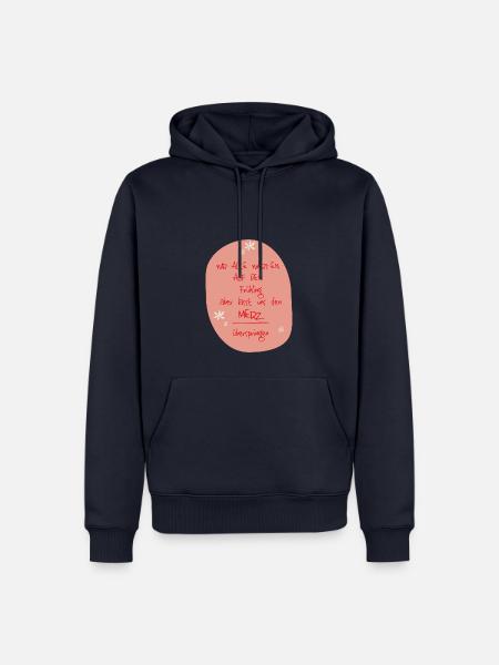 Frühling Merz - Männer Premium Bio Hoodie - Navy