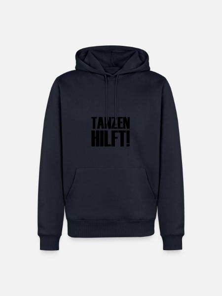 Tanzen hilft - Männer Premium Bio Hoodie -