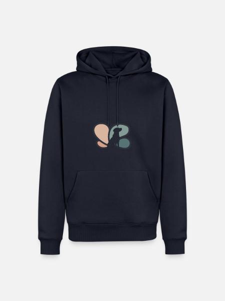 Hundeschule Hundetraining Agility - Männer Premium Bio Hoodie - Navy