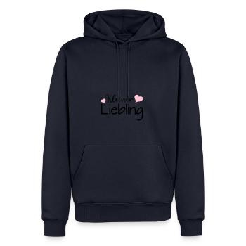 Kleiner Liebling - Männer Premium Bio Hoodie - Navy - Vorne - Nico (187cm)