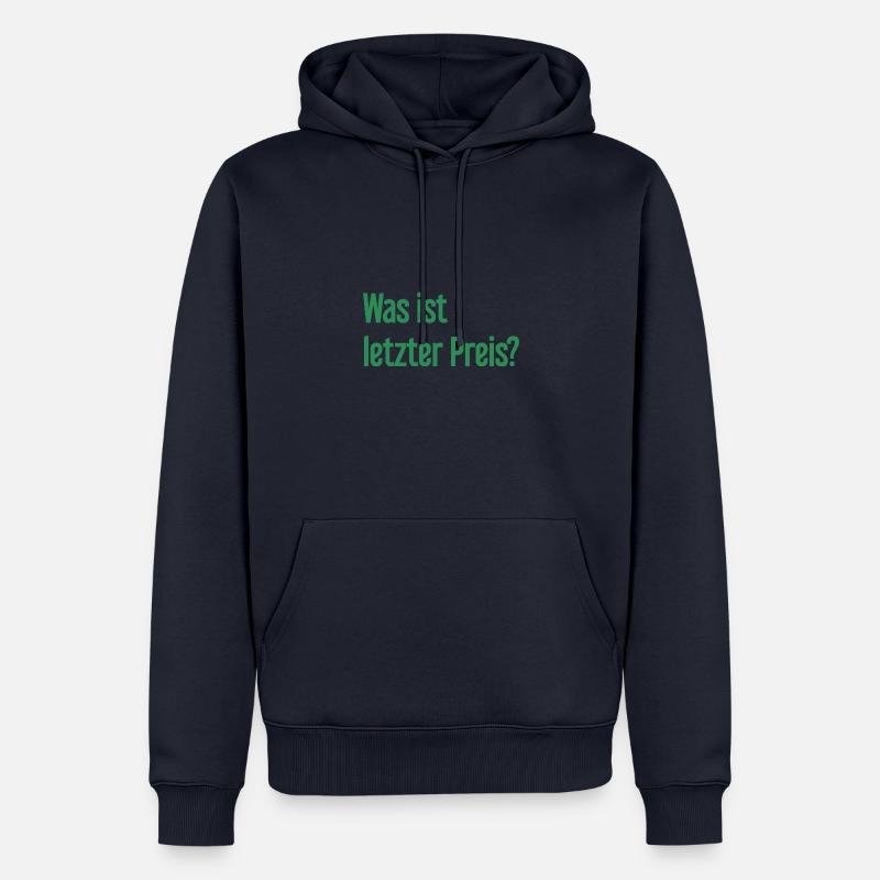 Qu’est-ce que le dernier prix ? - Sweat à capuche Premium bio Homme - bleu marine