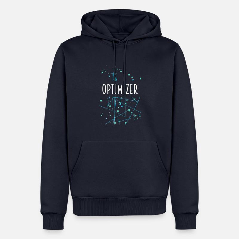 OPTIMIZER D54 25 - Männer Premium Bio Hoodie - Navy