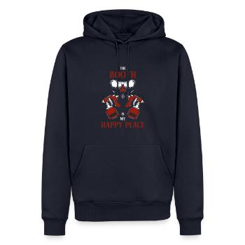 Tuner de voiture Peintre Cadeau - Sweat à capuche Premium bio Homme - bleu marine - Devant - Nico (187cm)