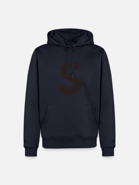 S - Männer Premium Bio Hoodie - Navy