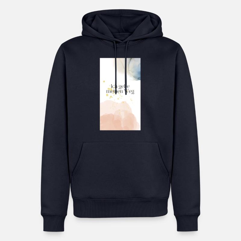 Mindset - Männer Premium Bio Hoodie - Navy