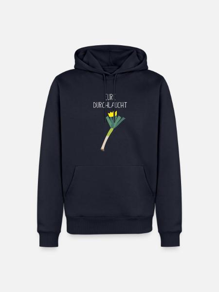 Eure Durchlaucht - Männer Premium Bio Hoodie - Navy