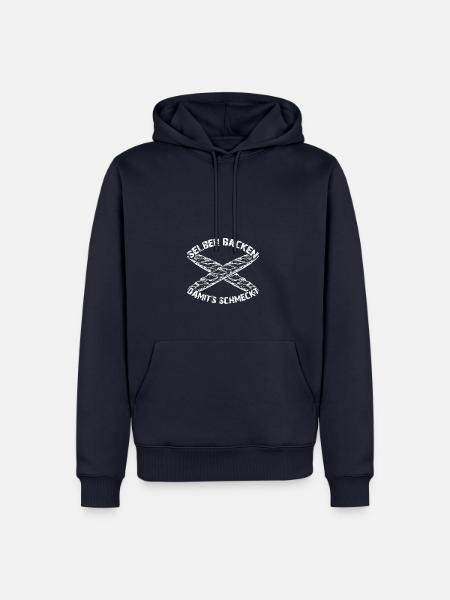 Selber backen lohnt sich - Männer Premium Bio Hoodie - Navy