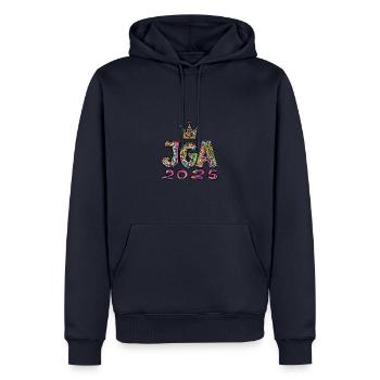 Jga 2025 Junggesellenabschied - Männer Premium Bio Hoodie - Navy - Vorne - Nico (187cm)