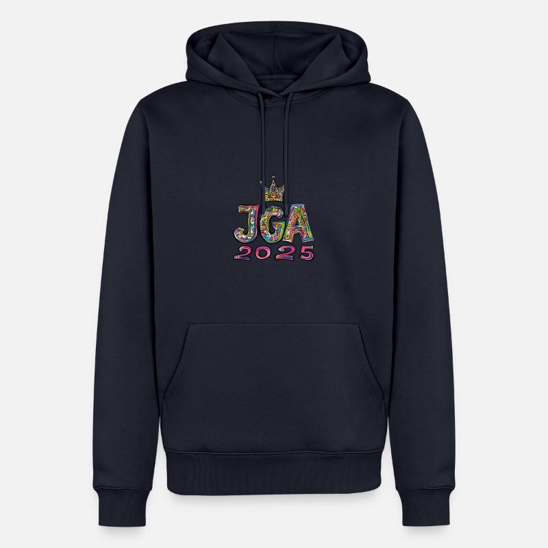 Jga 2025 Junggesellenabschied - Männer Premium Bio Hoodie - Navy