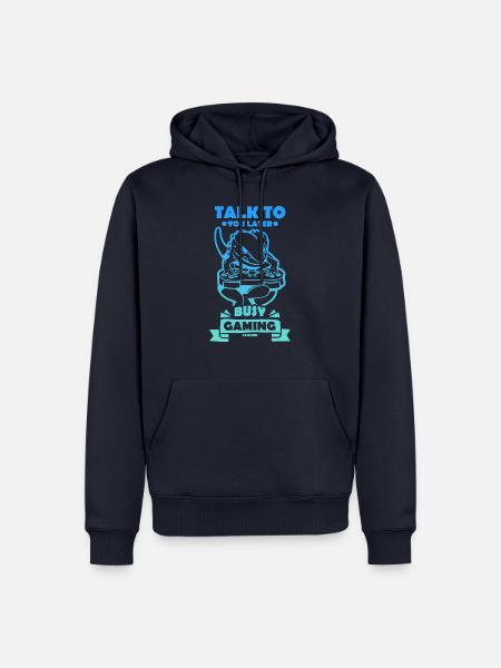 Gaming - Männer Premium Bio Hoodie - Navy