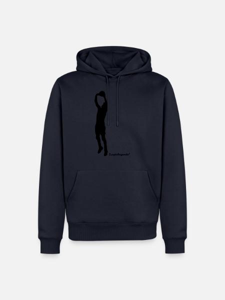 Zuspiellegende - Männer Premium Bio Hoodie - Navy