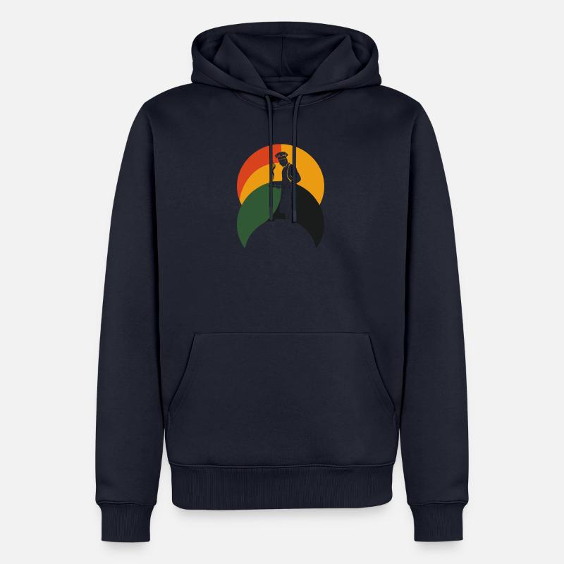 Koch Kochen Küchenchef - Männer Premium Bio Hoodie - Navy