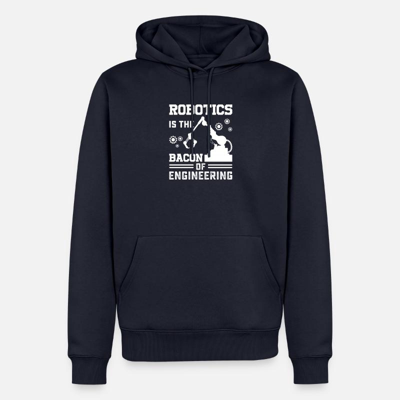 Roboter Programmierer Automatisierungstechniker - Männer Premium Bio Hoodie - Navy