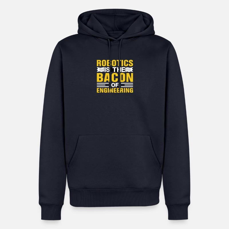 Roboter Programmierer Automatisierungstechniker - Männer Premium Bio Hoodie - Navy