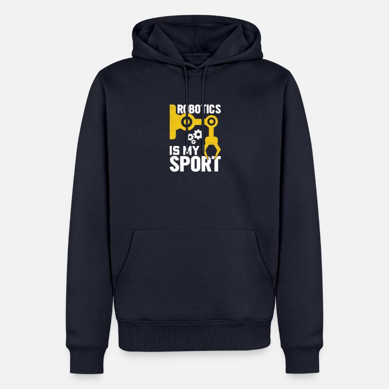 Roboter Programmierer Automatisierungstechniker - Männer Premium Bio Hoodie - Navy