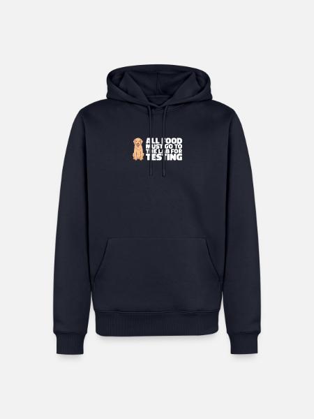 Retriever Geschenke für Retriever Besitzer - Männer Premium Bio Hoodie - Navy