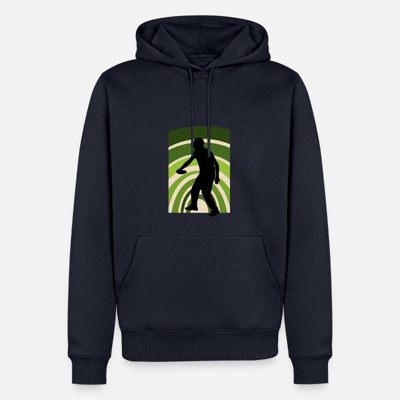 Frisbee Disc Golfer - Sweat à capuche Premium bio Homme - bleu marine