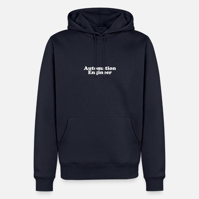 Technicien en automatisation Programmeur PLC - Sweat à capuche Premium bio Homme - bleu marine