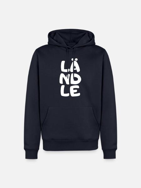 Ländle Vorarlberg - Männer Premium Bio Hoodie - Navy