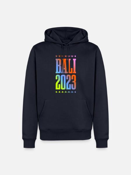 Bali 2023 - Männer Premium Bio Hoodie - Navy