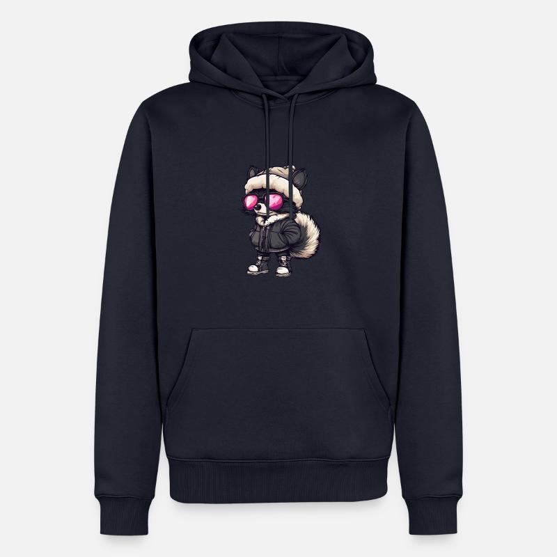 Bande dessinée Skunk Cool - Sweat à capuche Premium bio Homme - bleu marine