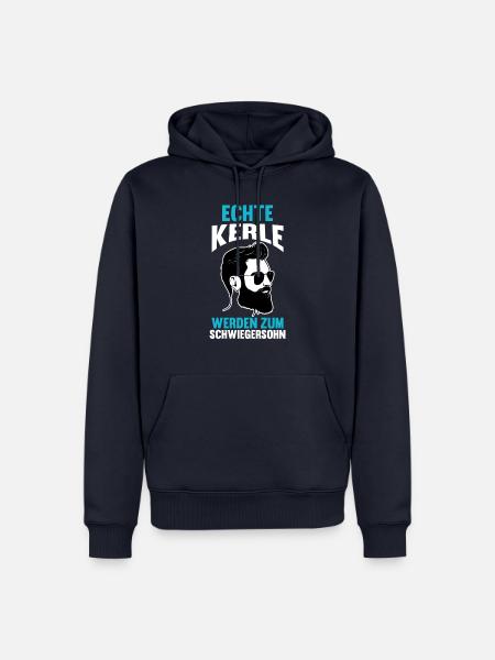 Schwiegersohn - Männer Premium Bio Hoodie - Navy