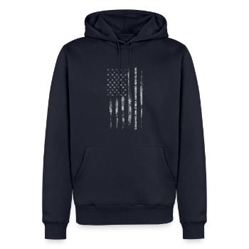 Back-To-Back Undefeated World Wa... - Sweat à capuche Premium bio Homme - bleu marine - Devant - Nico (187cm)